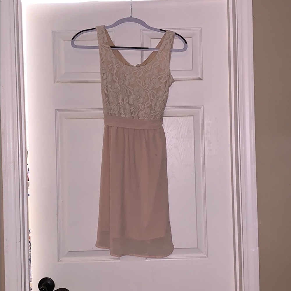 Champagne dress